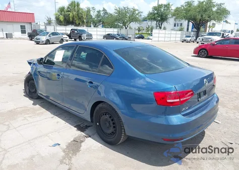 2015 Volkswagen Jetta 2.0L S from USA, damaged, VIN 3VW2K7AJ4FM269012